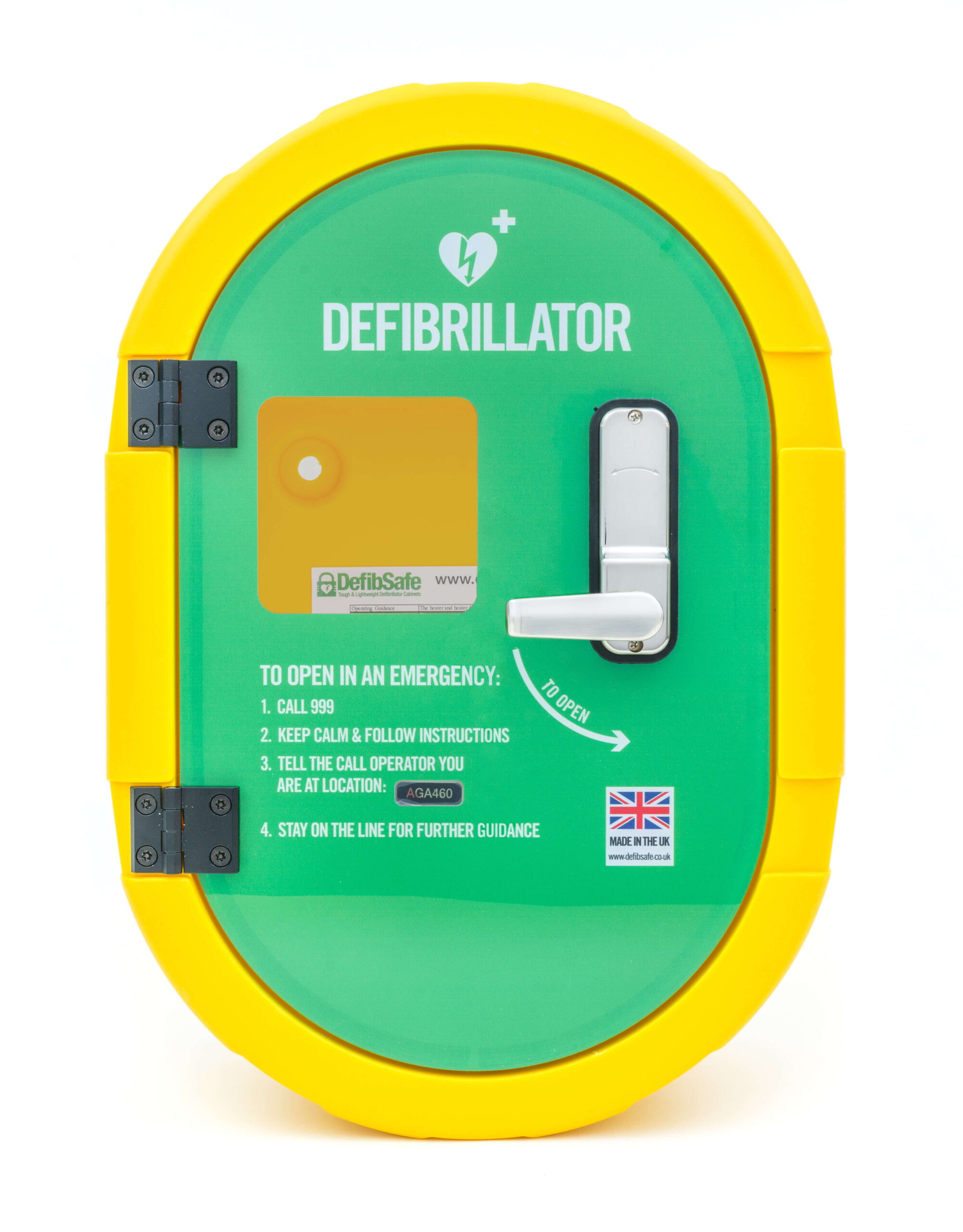 outdoor defibrillator cabinet DefibSafe 2 external cabinet (no lock)